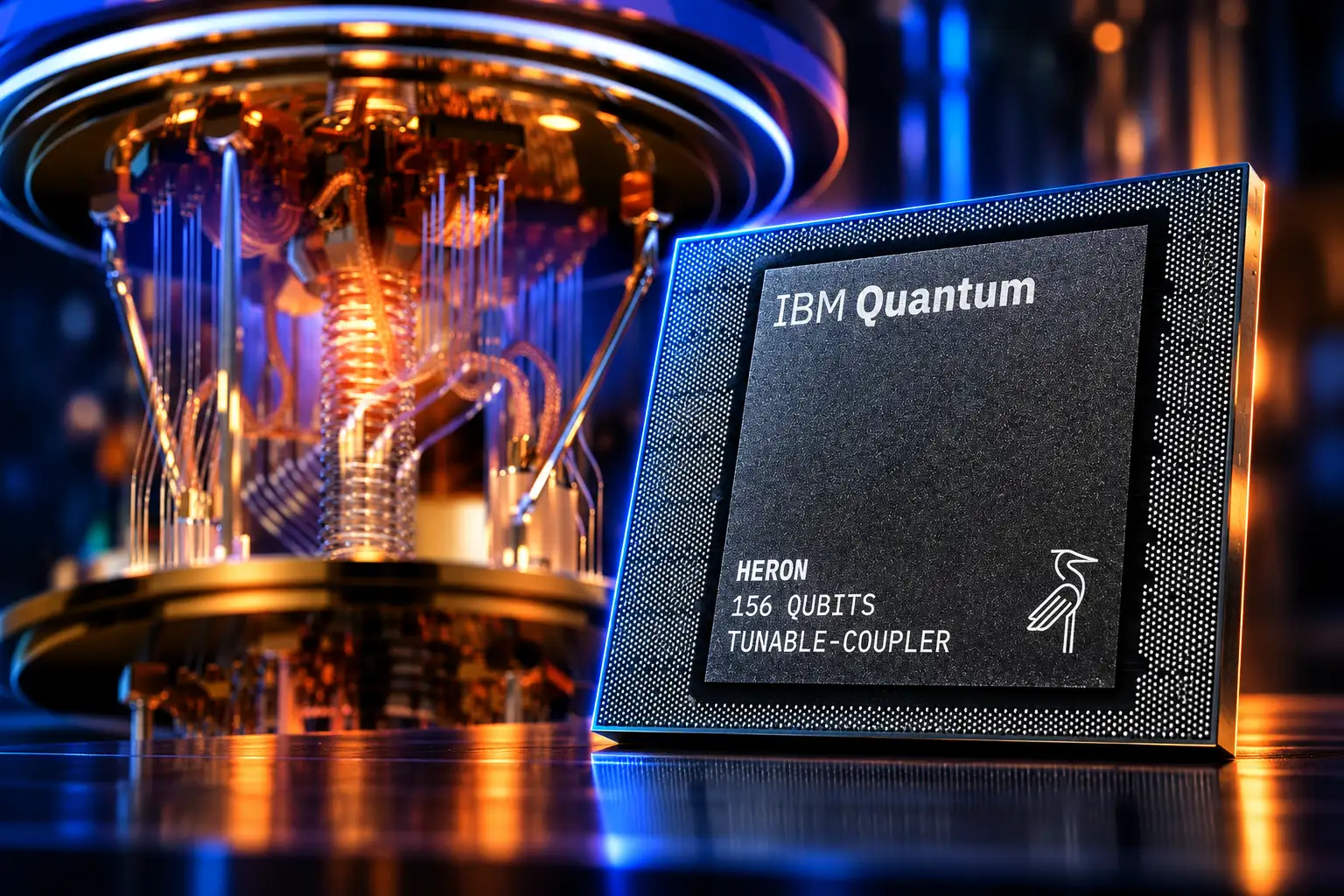 IBM Heron 100 qubit quantum chaos control experiment