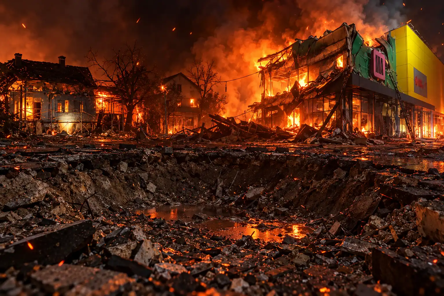 Kyiv ballistic missile cluster attack after Putin talks