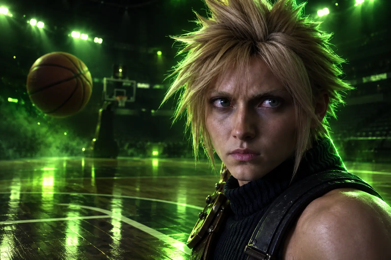 leaked DLSS 5 warps Cloud Strife faces