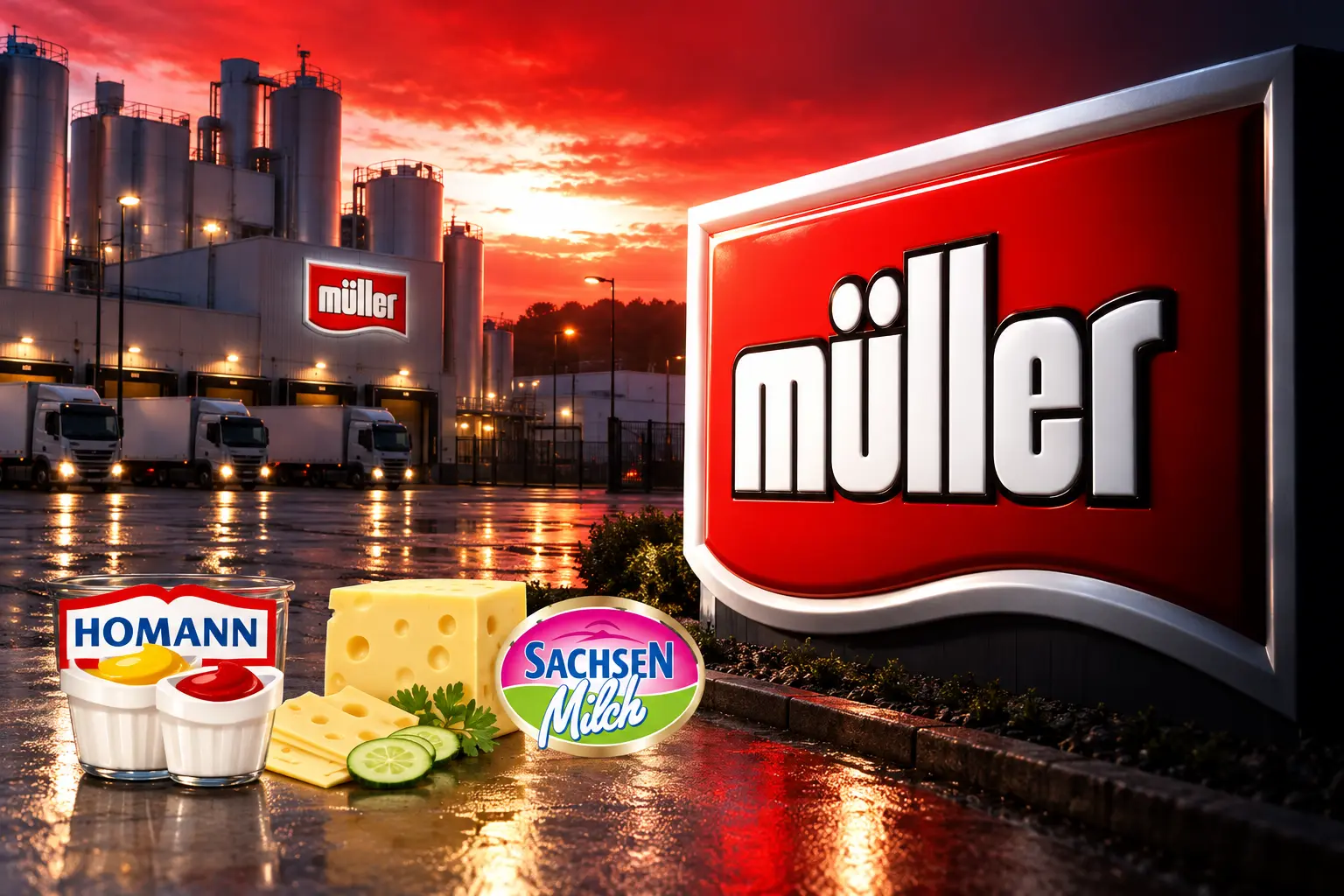 Müller Homann Rogätz factory closure 320 jobs