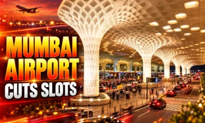 Mumbai airport 265 international slot cuts Terminal 2