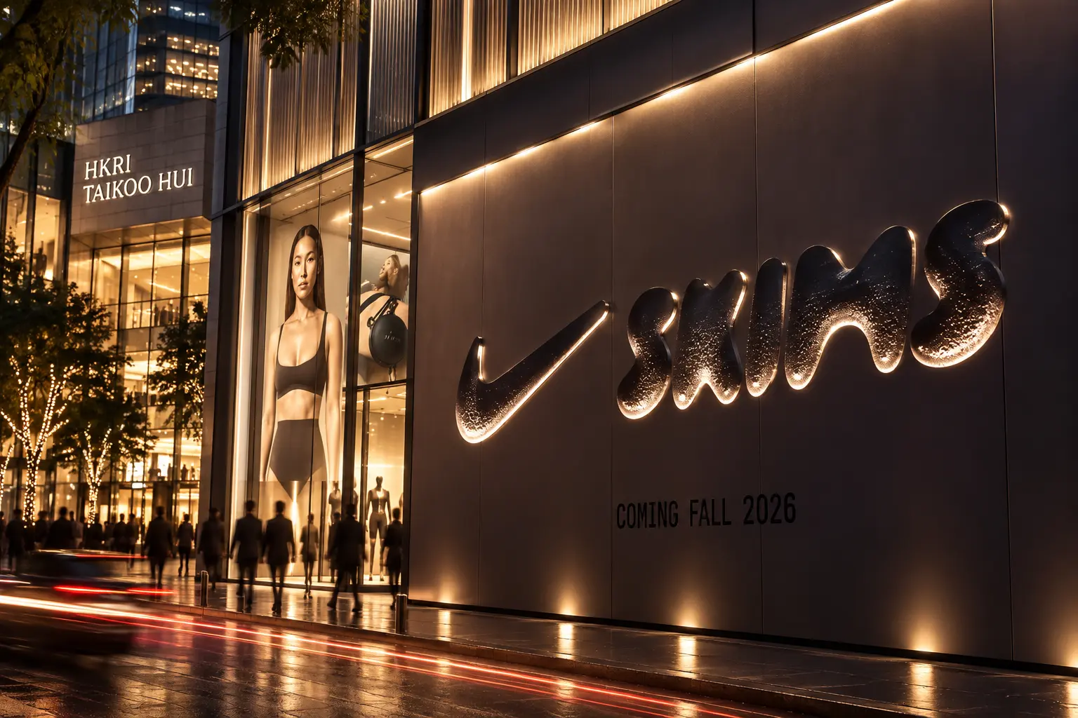 NikeSKIMS Shanghai store after Greater China sales slump