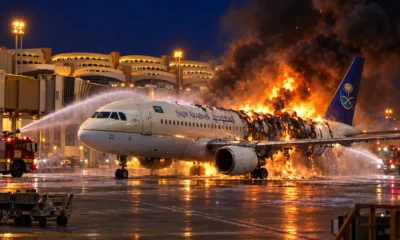 Saudia flights cancelled after Houthi airport strikes