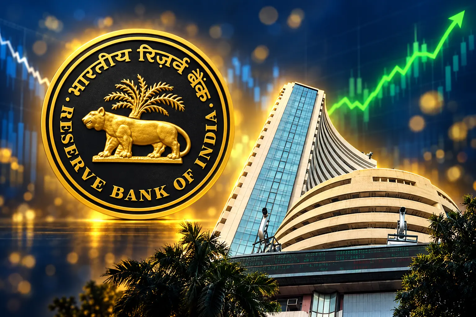 Sensex falls after RBI repo rate rises to 5.50%