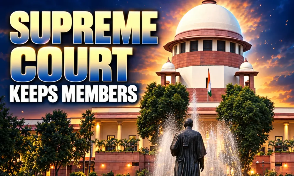 Supreme Court tribunal members tenure extension Centre request