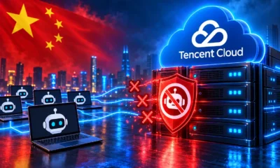 Tencent AI agent fleet Amap mailbox contact