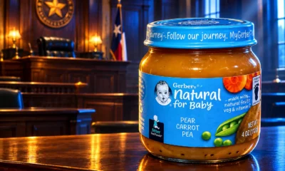 Texas Nestlé Gerber baby food arsenic lead lawsuit