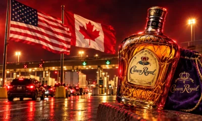 US ban on Canadian whisky beer and motorcycles